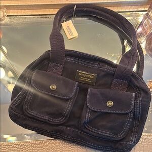 Aeropostale Navy Handbag with Pockets